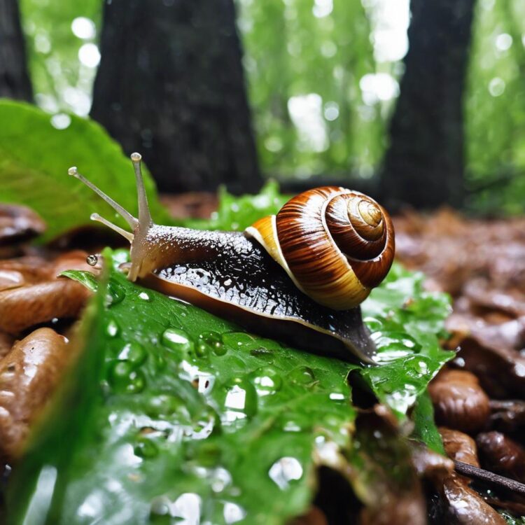 Dlaczego ślimaki wychodzą po deszczu?