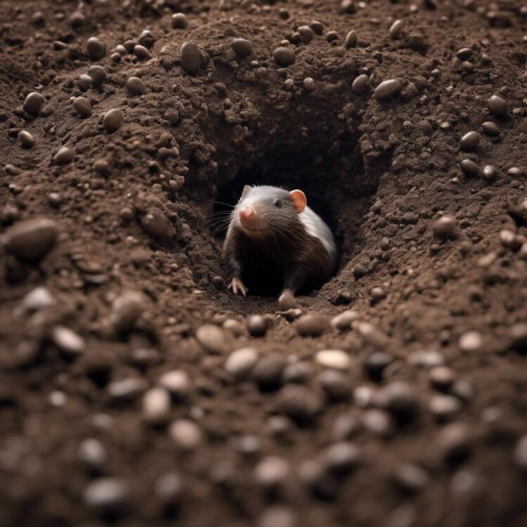 Dlaczego kret wychodzi na powierzchnię?